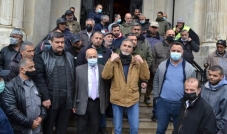 إعتصام لعمال بلدية طرابلس إحتجاجاً على عدم إنصافهم وتردي الأوضاع المعيشية